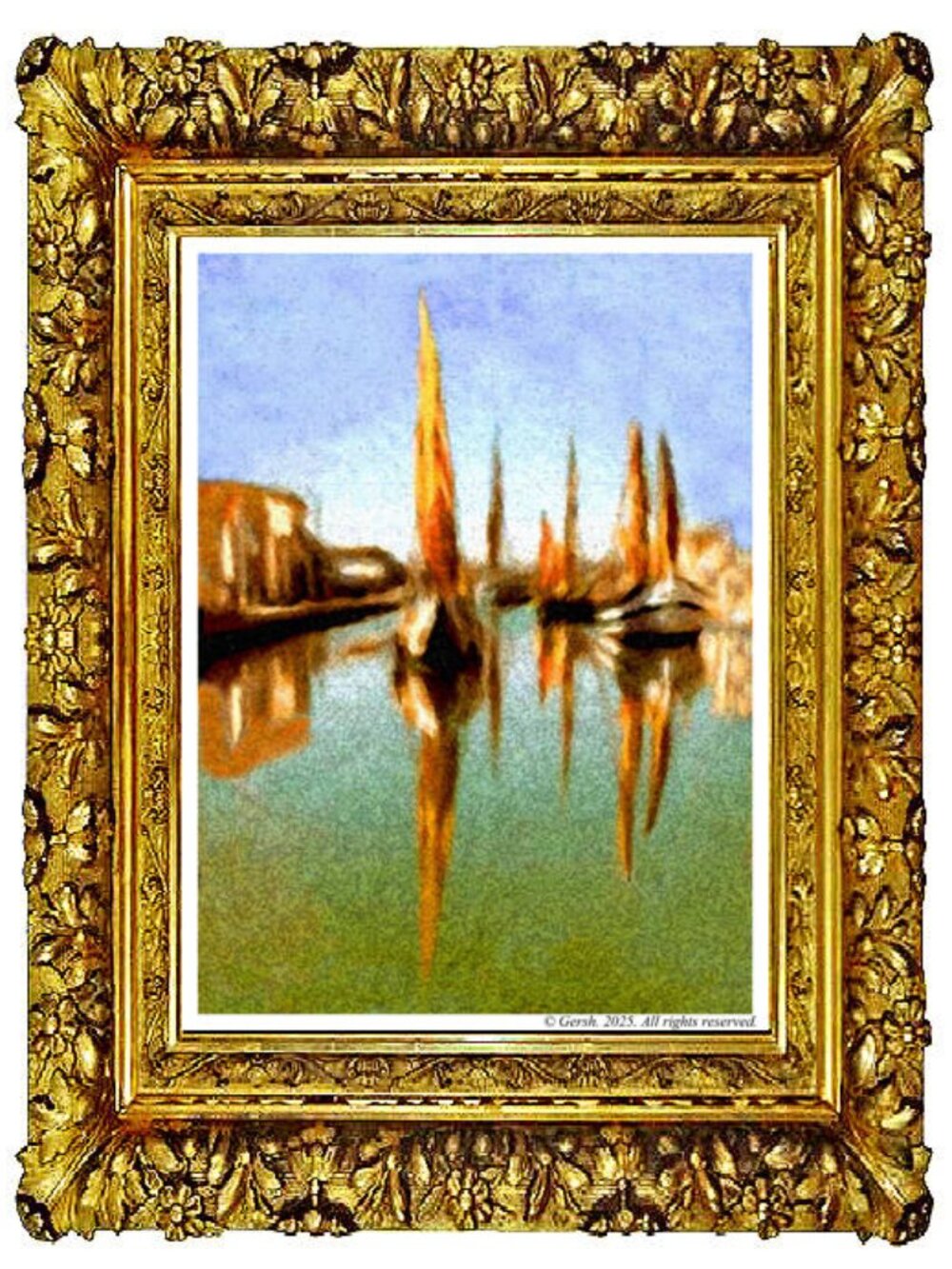 "Italian Boats Parked Outside Shipyard"
